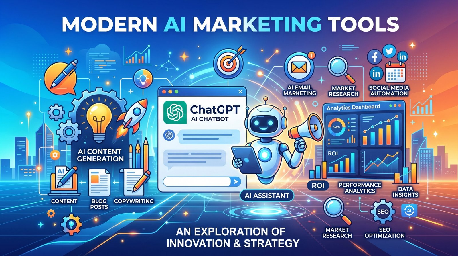 Top AI Tools Every Business Should Use for Marketing