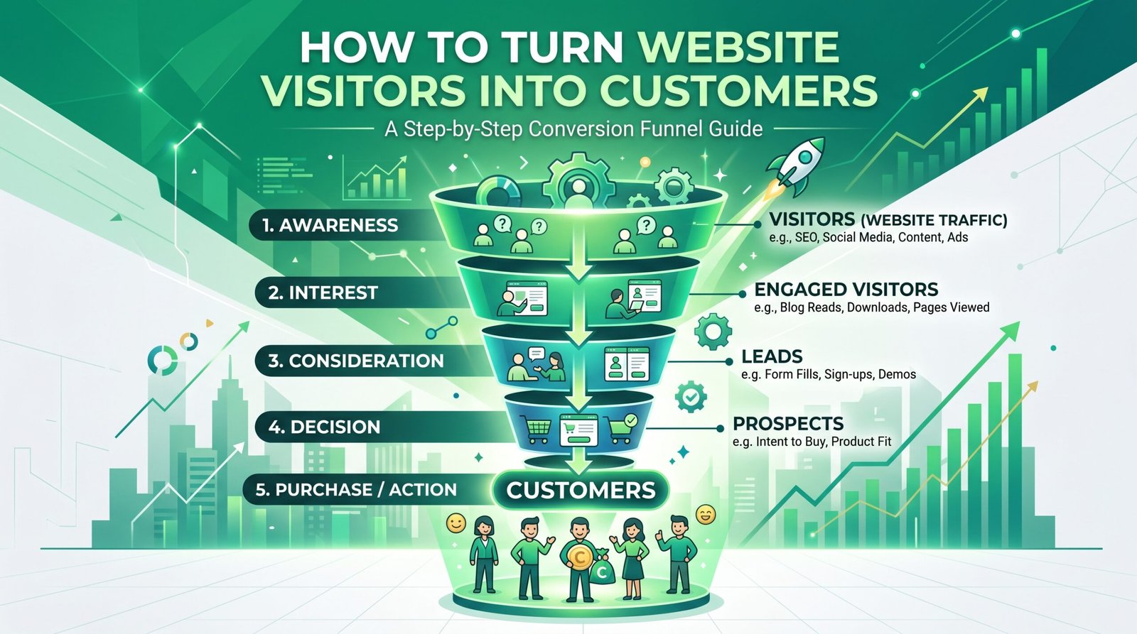 How to Turn Website Visitors into Customers